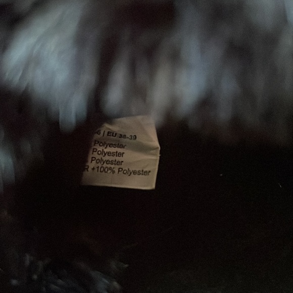 Faux fur slipper size 7-8 US - Picture 5 of 6